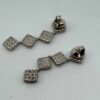 2025-11-18 13.52.16 John Hardy Palu Four-Square Drop Earrings Sterling Silver 2-Inch Estate