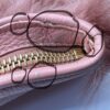 2025-11-18 13.58.01 Rare Burberry Prorsum Pink Shearling & Leather Shoulder Bag