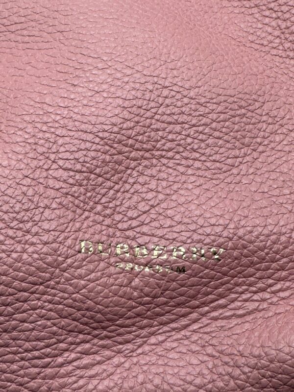 2025-11-18 13.58.34 Rare Burberry Prorsum Pink Shearling & Leather Shoulder Bag