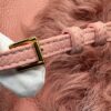 2025-11-18 13.59.12 Rare Burberry Prorsum Pink Shearling & Leather Shoulder Bag