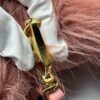 2025-11-18 13.59.28 Rare Burberry Prorsum Pink Shearling & Leather Shoulder Bag