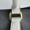 2026-01-05 16.01.04 Prada Galleria Large Black White Saffiano Leather Tote Gold Hardware