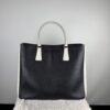 2026-01-05 16.02.02 Prada Galleria Large Black White Saffiano Leather Tote Gold Hardware