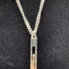 2026-01-08 14.46.07 Gucci Cutout G Bar Pendant Necklace 925 Sterling Silver with Box and Pouch
