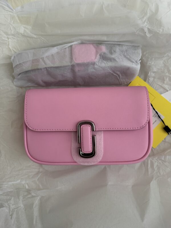 2026-01-09 12.52.13 Marc Jacobs The J Marc Mini Shoulder Bag Fluro Candy Pink New with Tags