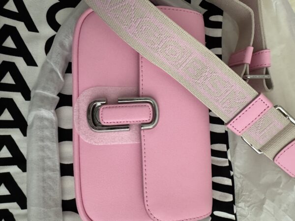 2026-01-09 12.54.31 Marc Jacobs The J Marc Mini Shoulder Bag Fluro Candy Pink New with Tags