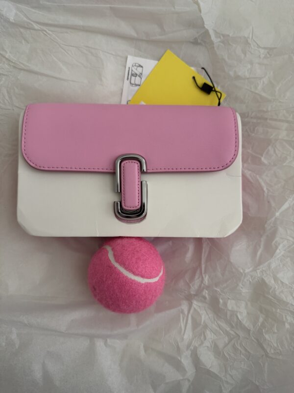 2026-01-09 12.59.03 Marc Jacobs The J Marc Mini Shoulder Bag Fluro Candy Pink New with Tags