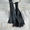 2026-01-14 10.13.18 See by Chloé Mini Polly Black Leather Shoulder Bag Gold Rings and Tassels