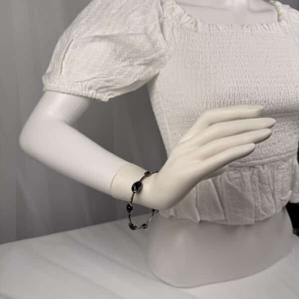2026-06-12 16.22.59 IPPOLITA Rock Candy 8-Stone Black Onyx Sterling Silver Bangle Bracelet
