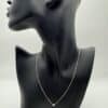 IMG_0597 Tiffany & Co. Elsa Peretti Diamonds by the Yard .03 CT Sterling Silver Necklace