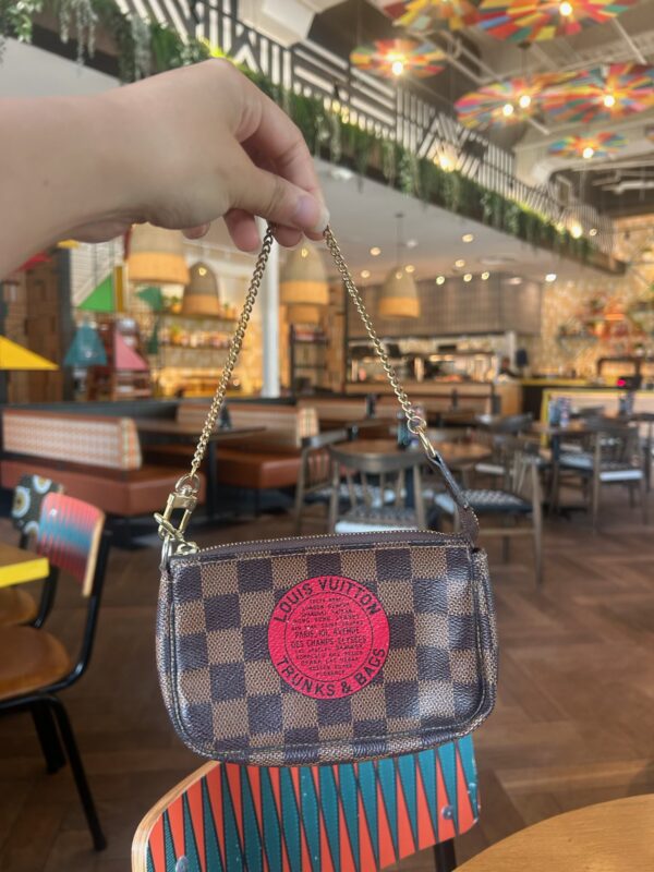 IMG_6107 Louis Vuitton Damier Ebene Trunks & Bags Mini Pochette Accessoires – Limited Edition