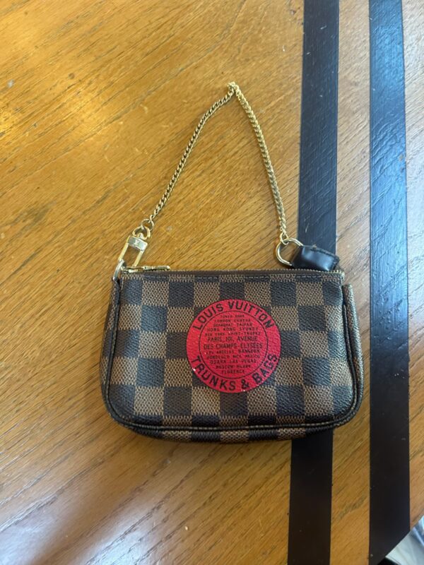 IMG_6109 Louis Vuitton Damier Ebene Trunks & Bags Mini Pochette Accessoires – Limited Edition
