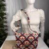 IMG_6652 Gucci x Adidas Horsebit 1955 Medium Calfskin Shoulder Bag Red Blue White
