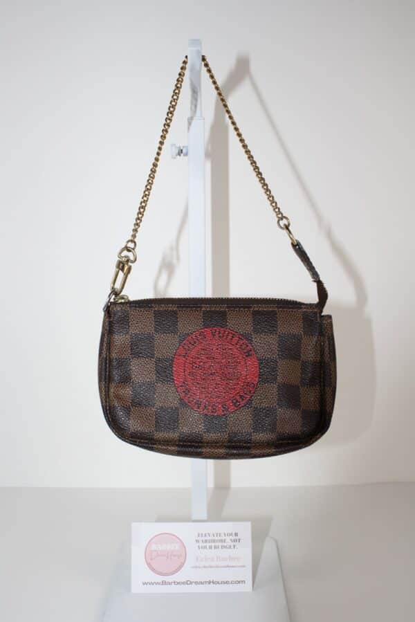 IMG_9105 Louis Vuitton Damier Ebene Trunks & Bags Mini Pochette Accessoires – Limited Edition