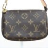 Louis Vuitton Monogram Pochette Accessoires M51980 with Gold-Tone Chain
