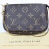 Louis Vuitton Monogram Pochette Accessoires M51980 with Gold-Tone Chain