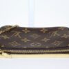 Louis Vuitton Monogram Pochette Accessoires M51980 with Gold-Tone Chain