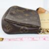 Louis Vuitton Monogram Pochette Accessoires M51980 with Gold-Tone Chain