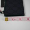 IMG_9216 Gucci GG Supreme Zip Card Case – Navy Blue & Dark Green – Style 795233