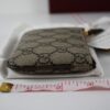 IMG_9227 Gucci GG Supreme Key Pouch Coin Case 447964 Beige Ebony New with Box