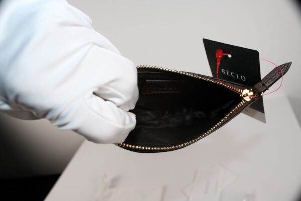 IMG_9231 Gucci GG Supreme Key Pouch Coin Case 447964 Beige Ebony New with Box