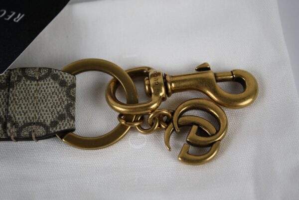 IMG_9234 Gucci Ophidia GG Supreme Bag charm PVC