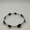 IMG_9419 IPPOLITA Rock Candy 8-Stone Black Onyx Sterling Silver Bangle Bracelet
