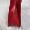 IMG_9513 Gucci Horsebit 1955 Large Flame Red Faux Straw Leather Tote Bag NWT