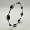 Ipolita bracelet IPPOLITA Rock Candy 8-Stone Black Onyx Sterling Silver Bangle Bracelet