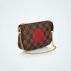 LV truck pochette Louis Vuitton Damier Ebene Trunks & Bags Mini Pochette Accessoires – Limited Edition