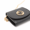 Screenshot 2025-12-20 153221 Gucci Blondie Medium Chain Wallet Black Calfskin GG Chain Crossbody New Box