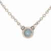 Tiffany & Co. Elsa Peretti Color by the Yard Aquamarine Sterling Silver Necklace