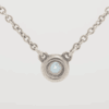 Tiffany & Co. Elsa Peretti Color by the Yard Aquamarine Sterling Silver Necklace