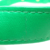 Bottega Veneta Kelly Green Crossbody Bag Cassette Mini Interecciato Leather
