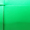 Bottega Veneta Kelly Green Crossbody Bag Cassette Mini Interecciato Leather