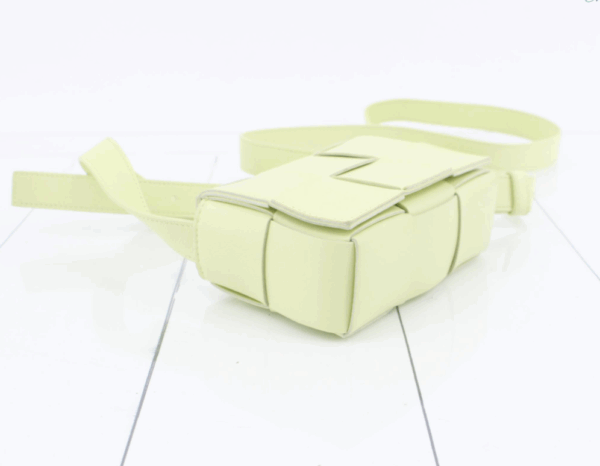 Screenshot 2026-01-05 082907 Bottega Veneta Candy Cassette Mini Crossbody – New Sauge Green