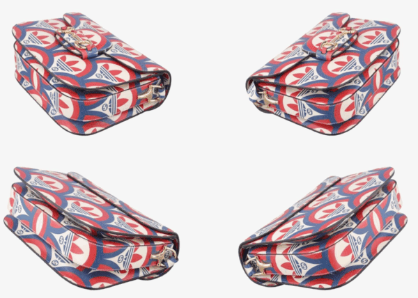 Screenshot 2026-01-05 083058 Gucci x Adidas Horsebit 1955 Medium Calfskin Shoulder Bag Red Blue White