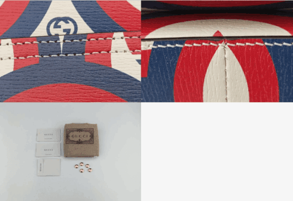 Screenshot 2026-01-05 083225 Gucci x Adidas Horsebit 1955 Medium Calfskin Shoulder Bag Red Blue White