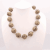 Screenshot 2026-01-05 083513 Dolce & Gabbana Leopard Ceramic Bead Statement Necklace with D&G Box