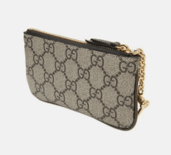 Screenshot 2026-01-31 144302 Gucci GG Supreme Key Pouch Coin Case 447964 Beige Ebony New with Box