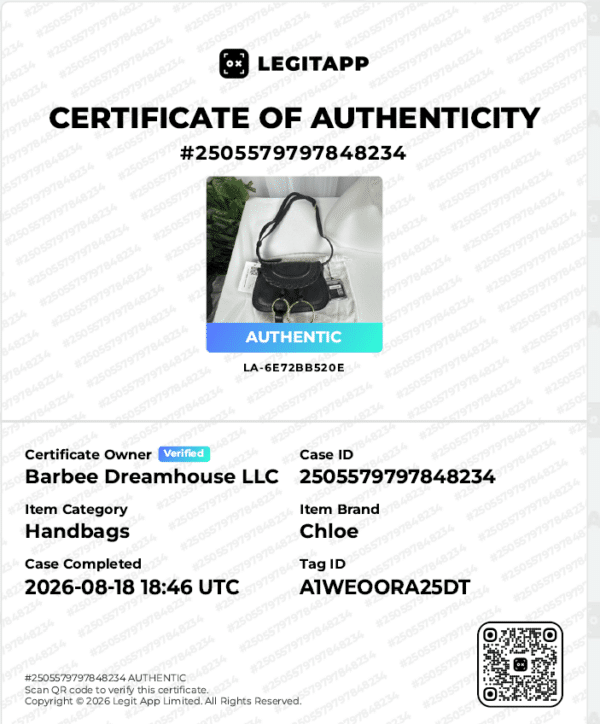 Screenshot 2026-08-18 140130 See by Chloé Mini Polly Black Leather Shoulder Bag Gold Rings and Tassels