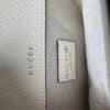 IMG_1905 Gucci x adidas Horsebit 1955 Small White Black Leather Shoulder Bag