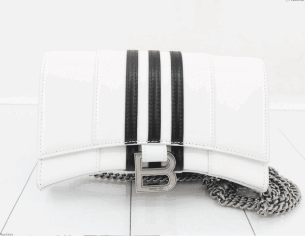 Screenshot 2026-01-20 092611 Balenciaga x adidas Hourglass Chain Wallet White Leather Limited Edition