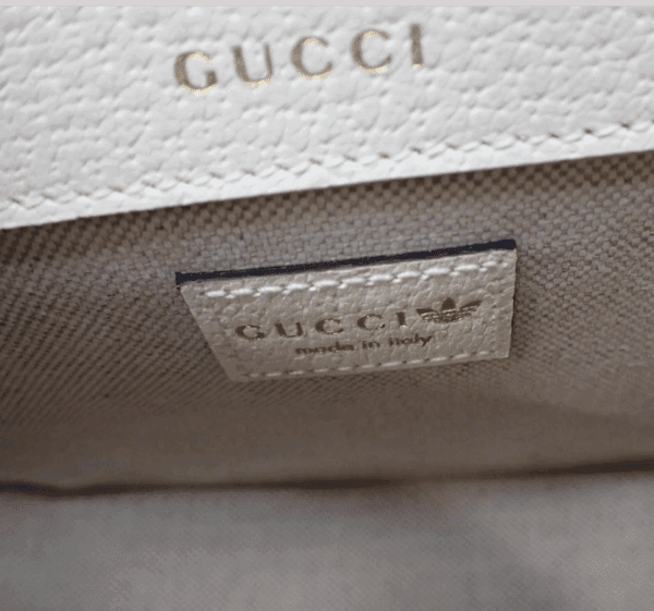 Screenshot 2026-01-20 105822 Gucci x adidas Horsebit 1955 Small White Black Leather Shoulder Bag
