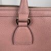 IMG_2378 Gucci Dollar Calfskin GG Charm Satchel Soft Pink Pebbled Leather 2-Way Tote Shoulder Bag