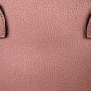 IMG_2380 Gucci Dollar Calfskin GG Charm Satchel Soft Pink Pebbled Leather 2-Way Tote Shoulder Bag