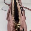 IMG_2389 Gucci Dollar Calfskin GG Charm Satchel Soft Pink Pebbled Leather 2-Way Tote Shoulder Bag