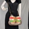 IMG_2597 Gucci 100 Jackie 1961 Small Music Is Mine Canvas Hobo Bag 636706