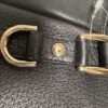 IMG_2730 Gucci Abbey Large Black Leather Shoulder Tote Bag Gold Hardware