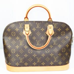 Louis Vuitton Alma PM Monogram Canvas Vintage Top Handle Bag M53151